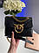Жіноча сумка Pinko Baby Love Bag Puff Maxi Quilt Black/Gold, фото 2