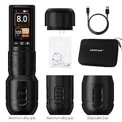 Бездротова тату-машинка Ambition Soldier 270 Black