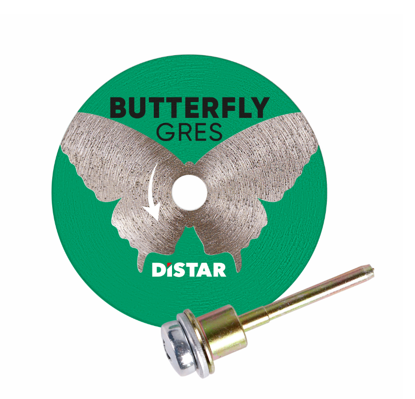 Диск алмазний DISTAR Butterfly 45х0,6мм (+ тримач диска), фото 1