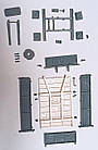 Масштабна модель Кит набір для збирання кузова ЗІЛ-ММЗ-554 (VScor)., фото 5