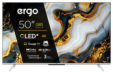 Телевізор ERGO QLED+ 50JUQ85, фото 1