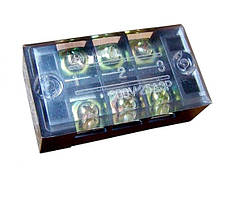 Клемна колодка ТВ-4503 45A 3P гвинтова TechnoSystems