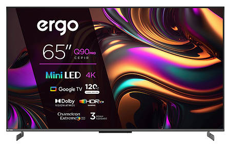 Телевізор ERGO Mini LED 65MQ90PRO, фото 1
