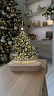 Нічник  світильник Merry Christmas ялинка, фото 4