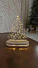 Нічник  світильник Merry Christmas ялинка, фото 6