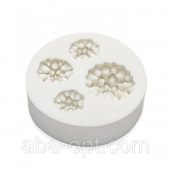 Молд силіконовий Ø 7 см Жоржини ( шт ), фото 1