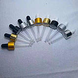 Піпетка косметична гладке кільце 50 мл — d18 мм (біла), фото 2