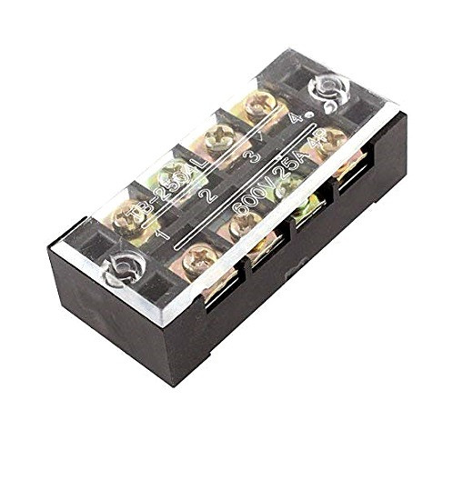 Клемна колодка ТВ-2504 25A 3P гвинтова TechnoSystems