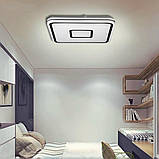 LED світильник накладний 90W з пультом ДУ ULM-1482 400 мм, люстра пульт дистанційного керування, фото 2