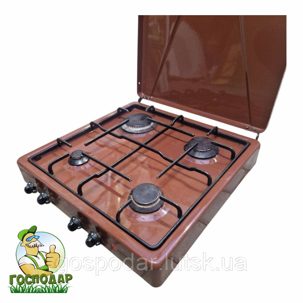 Настільна плита на 4 конфорки Б/У з Німеччини під балоний газ, фото 1