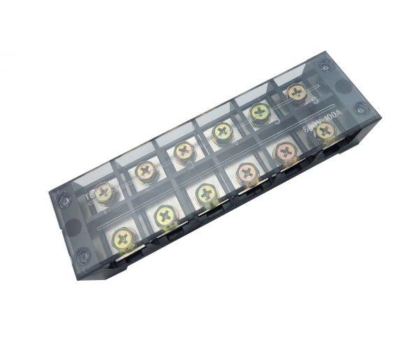 Клемна колодка ТВ-1006 100A 3P гвинтова TechnoSystems