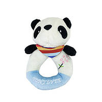 Мягкая Игрушка-погремушка "панда" Tm Tony Lvee Mgz-1217-1 Salex М`яка Іграшка-брязкальце "панда" Tm Tony Lvee