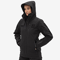 Софтшелл куртка жіноча чорна D-TAC Women's Windbreaker Jacket Black 40/2