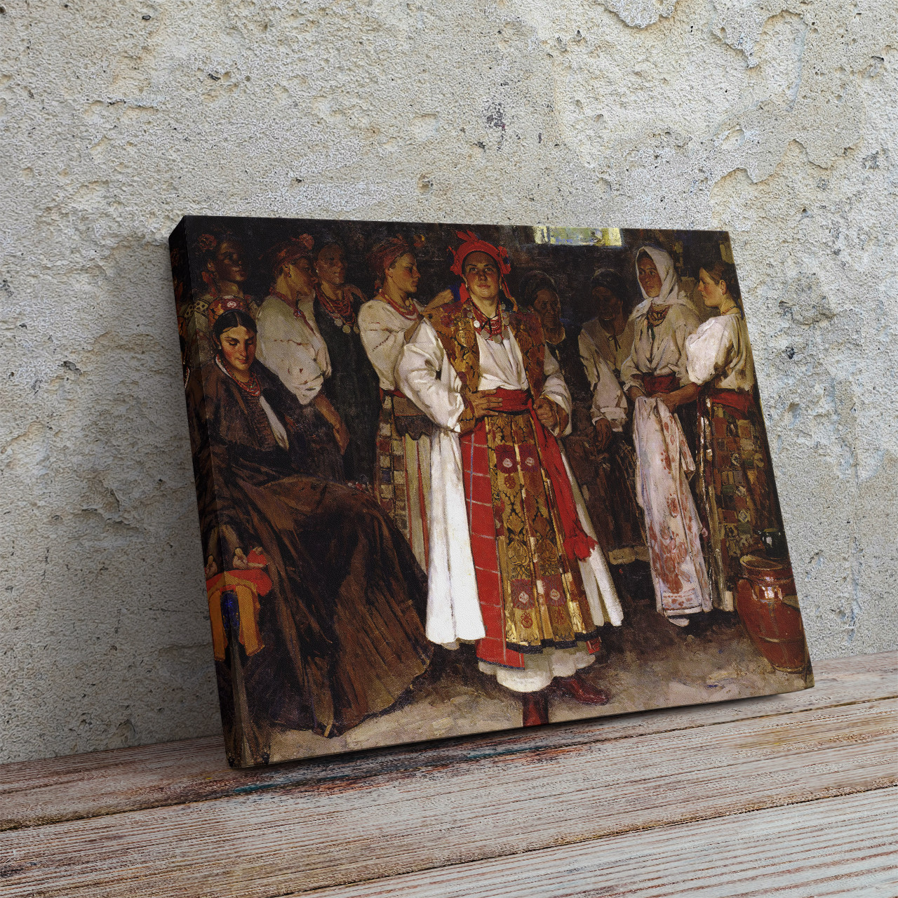 Картина на полотні "Федір Кричевський, Наречена", 47×60см