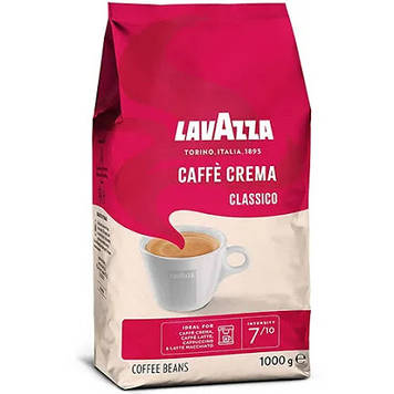 Кава Lavazza Caffe Crema-Classico 1кг Зерно