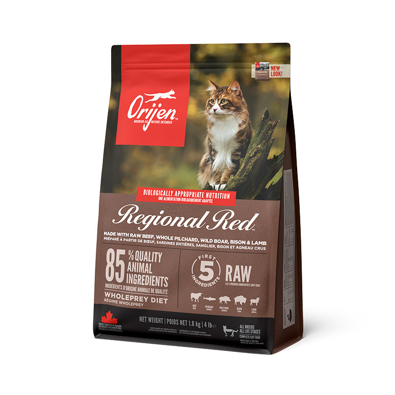Сухий корм для котів ORIJEN Regional Red Cat 1.8 кг