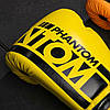 Боксерські рукавиці Phantom APEX Neon Yellow 14 унцій (капа в подарунок), фото 6