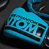 Боксерські рукавиці Phantom APEX Neon Blue 10 унцій (капа в подарунок), фото 5