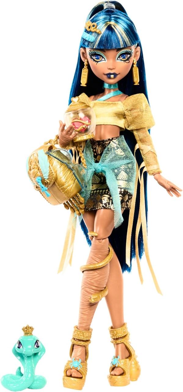 Лялька монстер хай Клео де Нил базовая с питомцем Monster High Cleo De Nile Doll