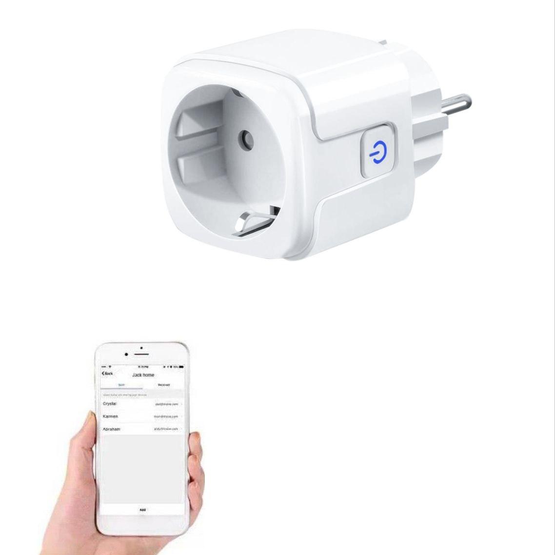 Розумна розетка GIRIER Wi-Fi Smart Plug 20 А. Tuya / Smart life, фото 1