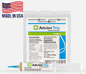 Гель Advion TRIO від тарганів! Покращене 3 в 1. Засіб від тарганів.  Dupont Advion. Оригінал 100%.