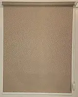 Рулонная штора Давос Светло-коричневый