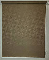 Рулонная штора Давос Коричневый