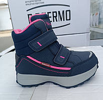 Дитячі зимові термо черевики B&G  R24-03. Зимове взуття BG Termo