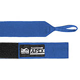 Бинти для боксу Phantom APEX Blue 250cm. (2.5м.), фото 2