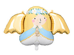 Фольговані кулі великі фігури упаковка Ангел, 103х58 см PartyDeco уп П