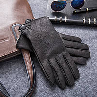 Чоловічі рукавиці із оленячої шкіри. Якісні м'які перчатки із натуральної шкіри