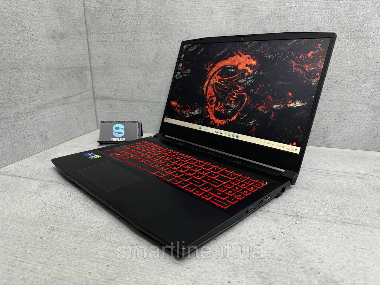 Ігровий ноутбук Msi Katana GF66 11UD i7-11800H 3050 Ti 16gb ddr4 512gb ssd 15.6" 144Hz