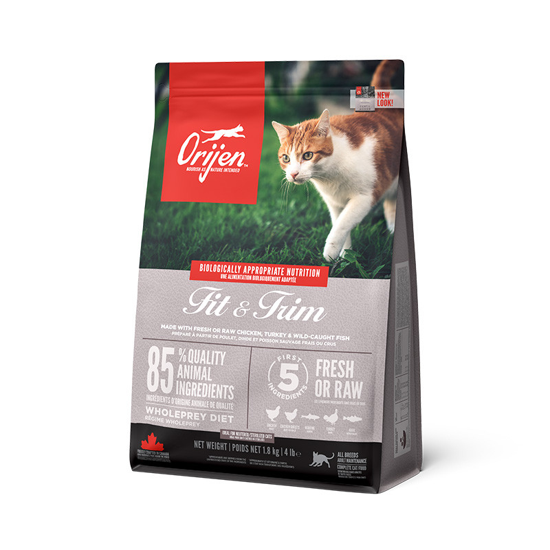 Сухий корм для котів ORIJEN FIT&TRIM CAT 1.8 кг