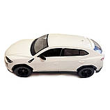 Машинка Джип на радіокеруванні Lamborghini Urus Ламборгіні 1:18 біла акум світло 28*9*11см (866-1801B), фото 5