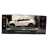 Машинка Джип на радіокеруванні Lamborghini Urus Ламборгіні 1:18 біла акум світло 28*9*11см (866-1801B), фото 9