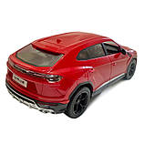Машинка Джип на радіокеруванні Lamborghini Urus Ламборгіні 1:18 червона акум світло 28*9*11см (866-1801B), фото 5