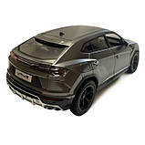 Машинка Джип на радіокеруванні Lamborghini Urus Ламборгіні 1:18 сіра акум світло 28*9*11см (866-1801B), фото 4