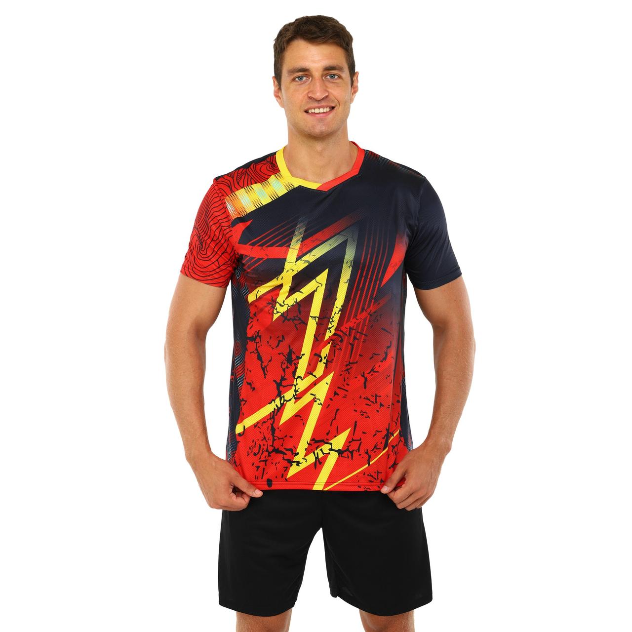 Форма волейбольна чоловіча футболка та шорти Lingo 7329-8808 (зріст 155-185 см), фото 1