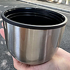 Хромований термос 750 мл з чашкою та ручкою, Originals / Вакуумний термос для чаю та кави / Термос у похід, фото 6