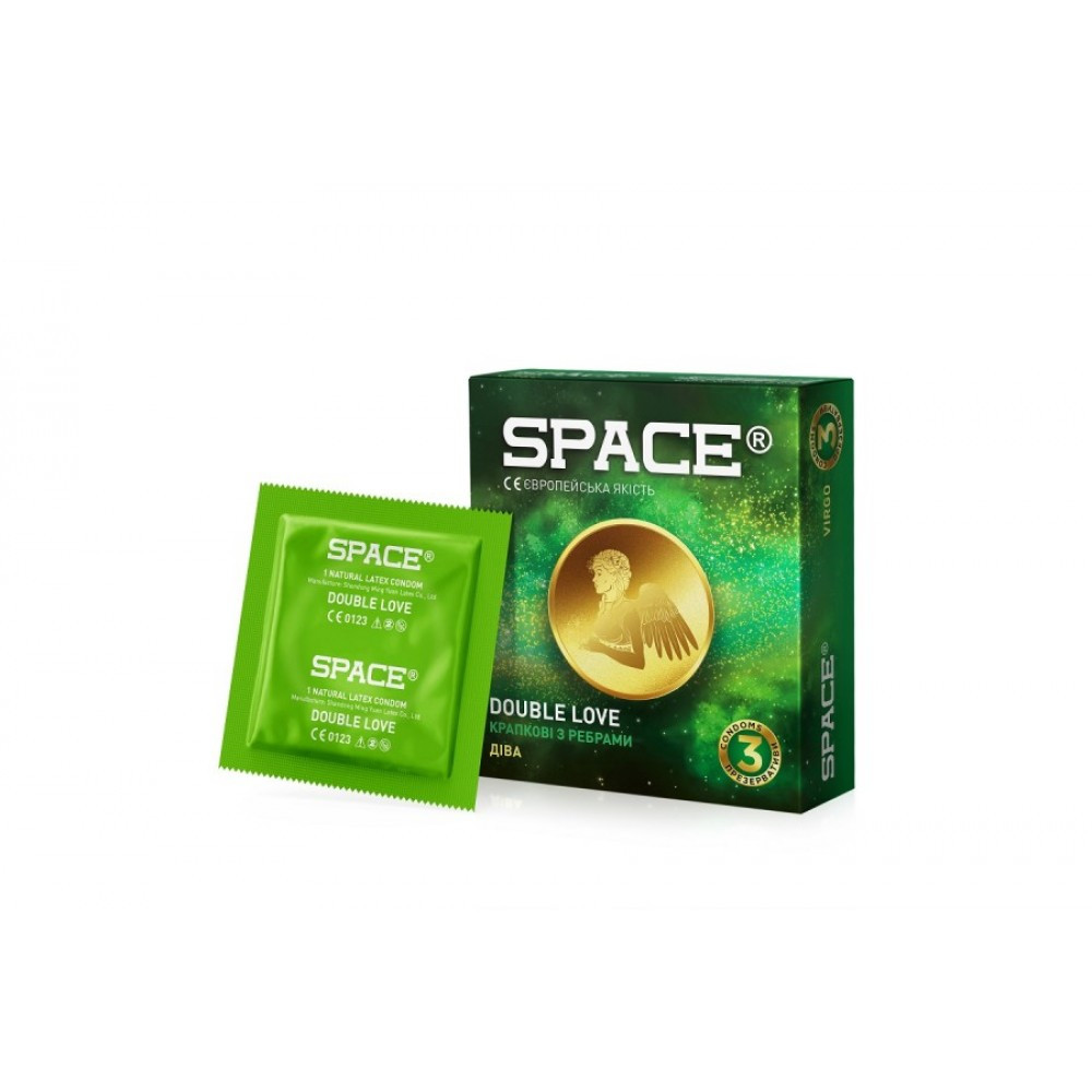 Презервативи Space Double Love 3 шт.