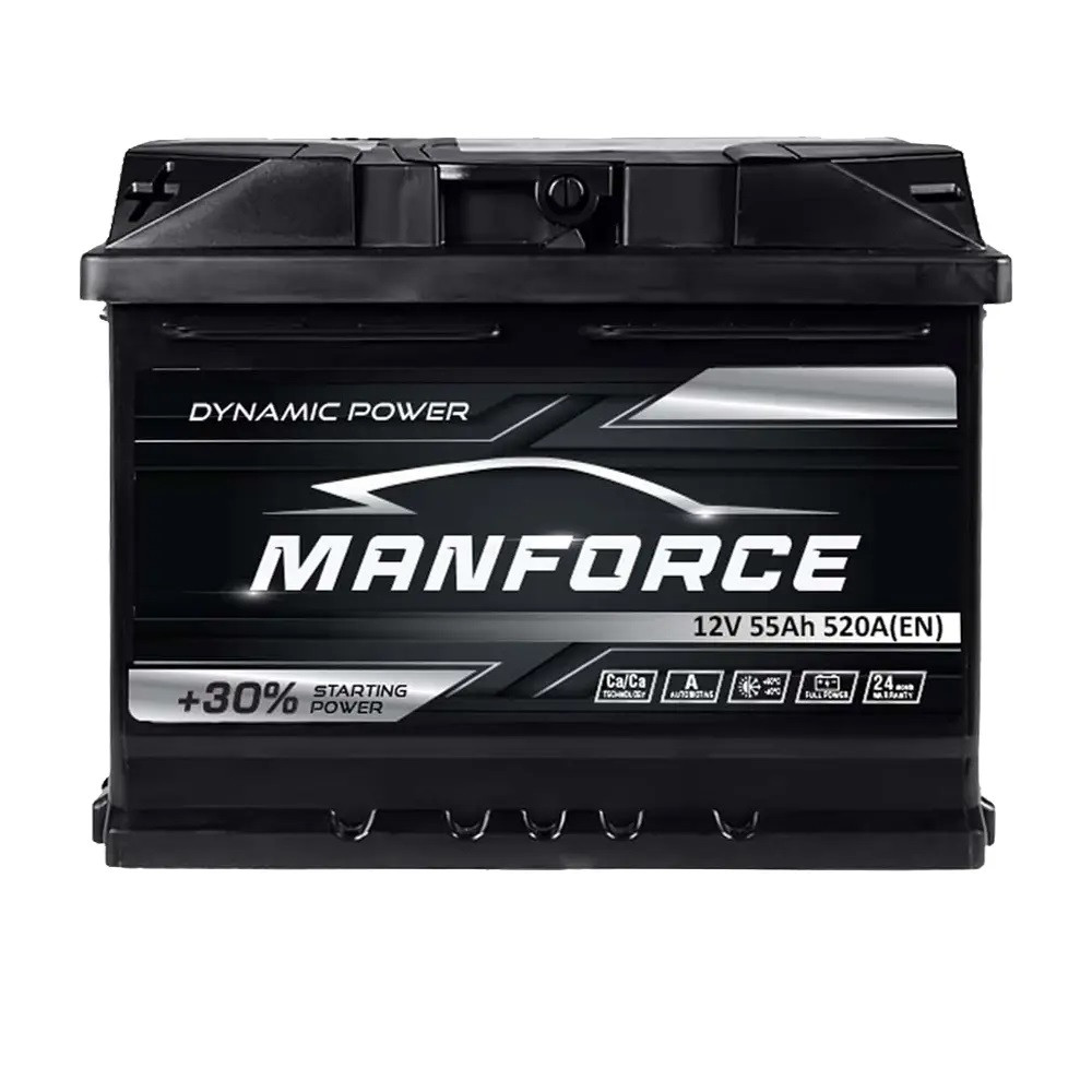 Акумулятор автомобільний MANFORСE SMF 60Ah 540A L+