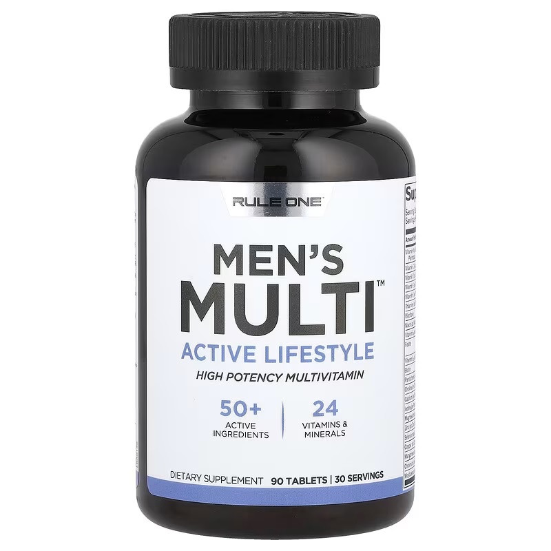 Мультивітаміни для чоловіків Rule1 Men’s Multi Active Lifestyle | Підтримка енергії, імунітету та активного способу життя