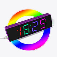 RGB LED годинник для паяння та складання DIY набір початківця, фото 6