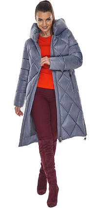 Куртка жіноча зимова м'яка в кольорі ніагара модель 53009 44 (XS) 46 (S), фото 1