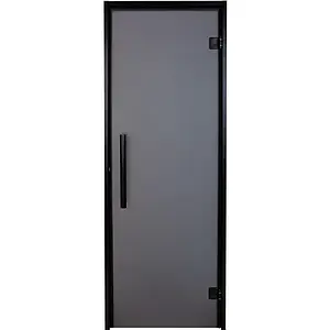 Двері для хаммаму Tesli Antalya Black 1900х700