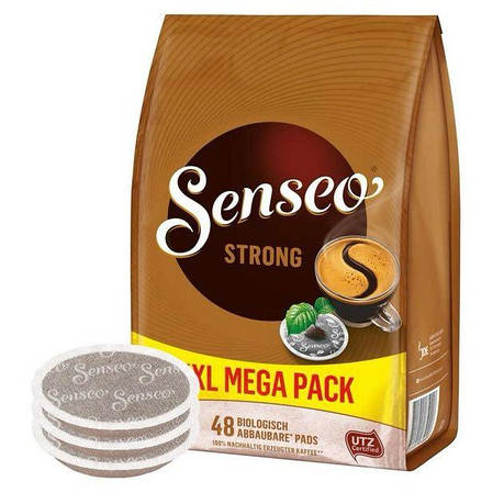 Кава в чалдах Senseo Strong, 48 шт. Philips Senseo 62 мм, фото 1