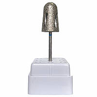 Алмазні насадки фрези для апаратного педикюру/конус Синя 180 грит 13мм