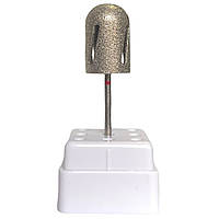 Алмазні насадки фрези для апаратного педикюру TWISTER Червона 120 грит 16мм