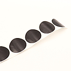 Набір наклейок на баночки для спецій 4см, 20шт, Чорні / Етикетки на банки для сипучих / Наклейки для приправ, фото 7