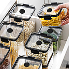 Набір наклейок на баночки для спецій 4см, 20шт, Чорні / Етикетки на банки для сипучих / Наклейки для приправ, фото 5